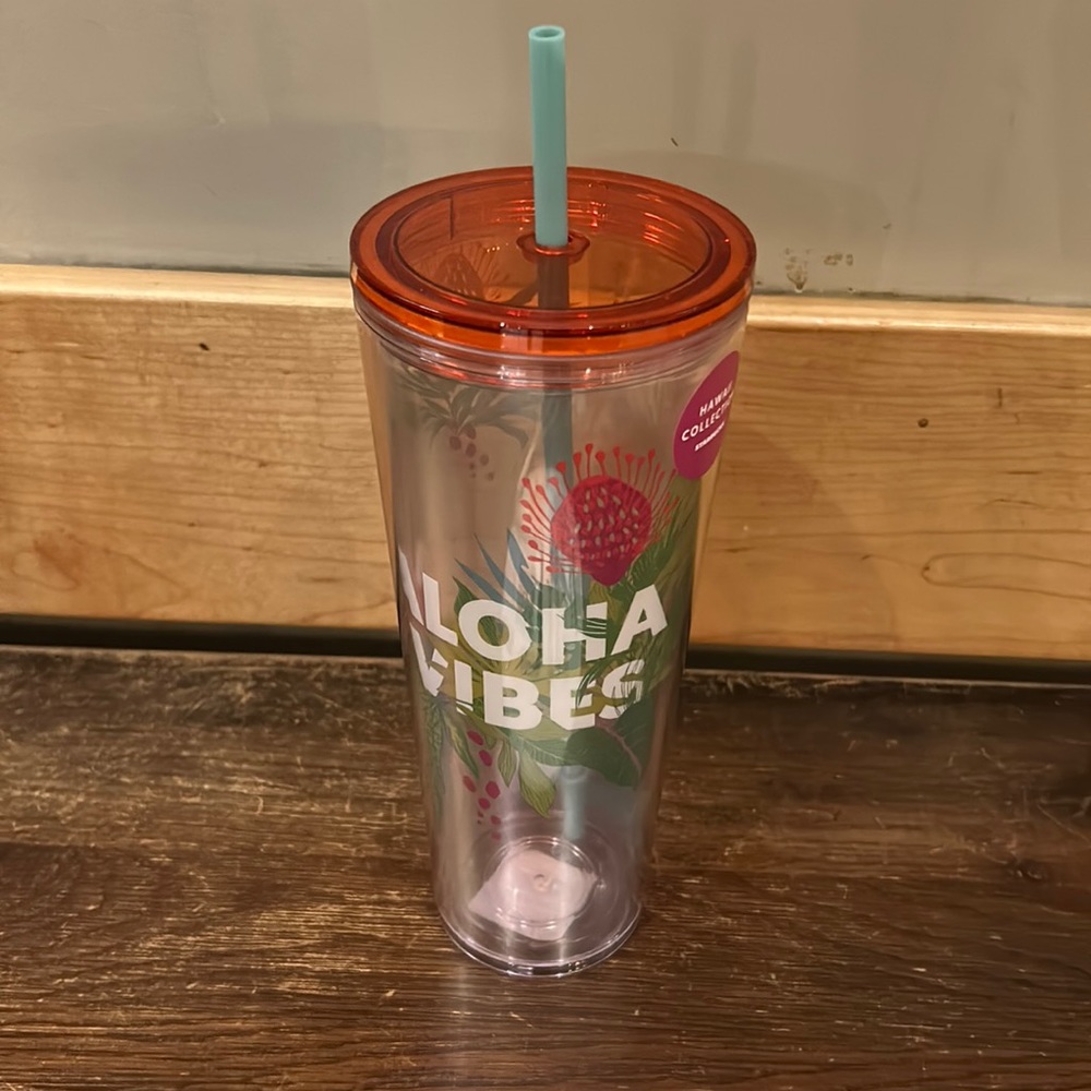Hawaii STARBUCKS Aloha VIBES TUMBLER 24oz. NEW